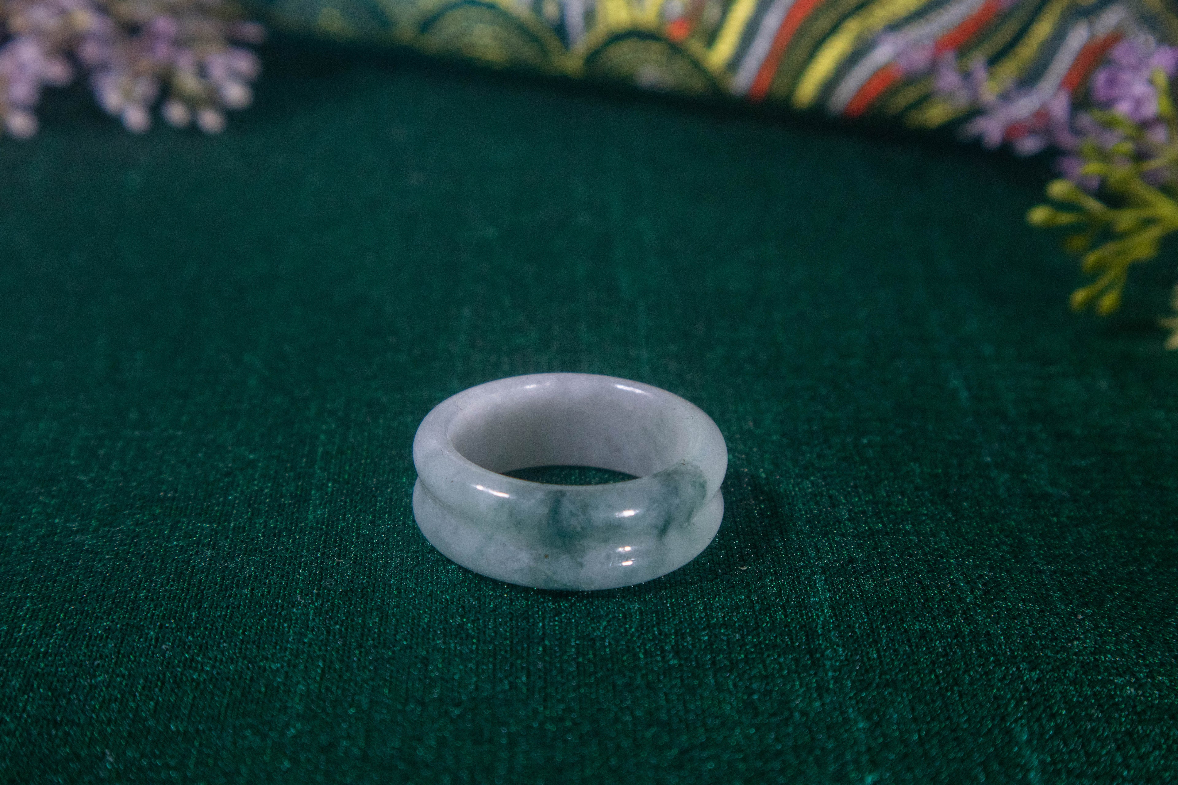 Jade Carved Ring