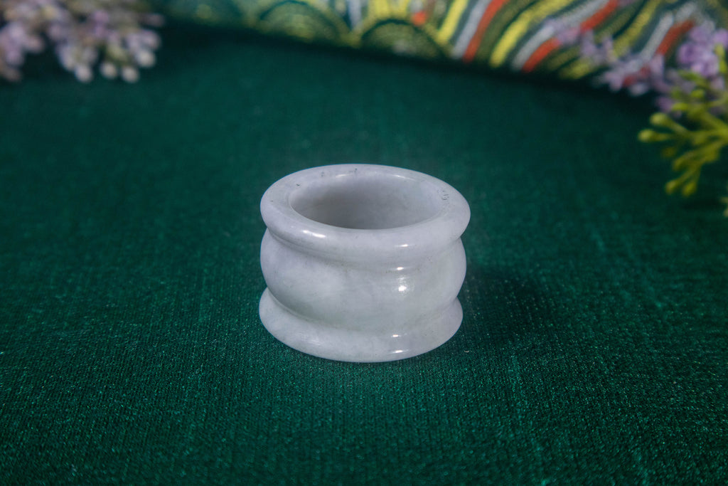 Jade Tri-carved Ring